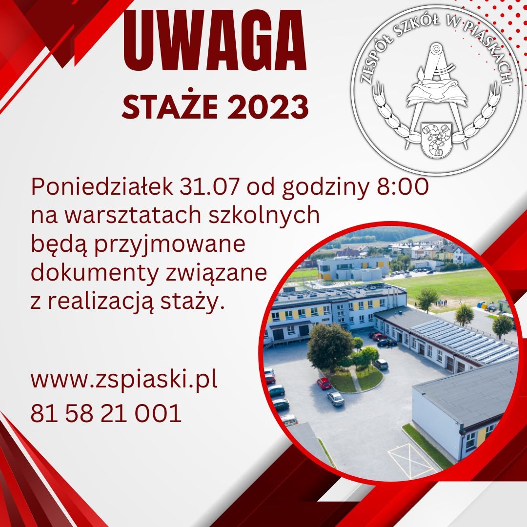 staże dokumenty